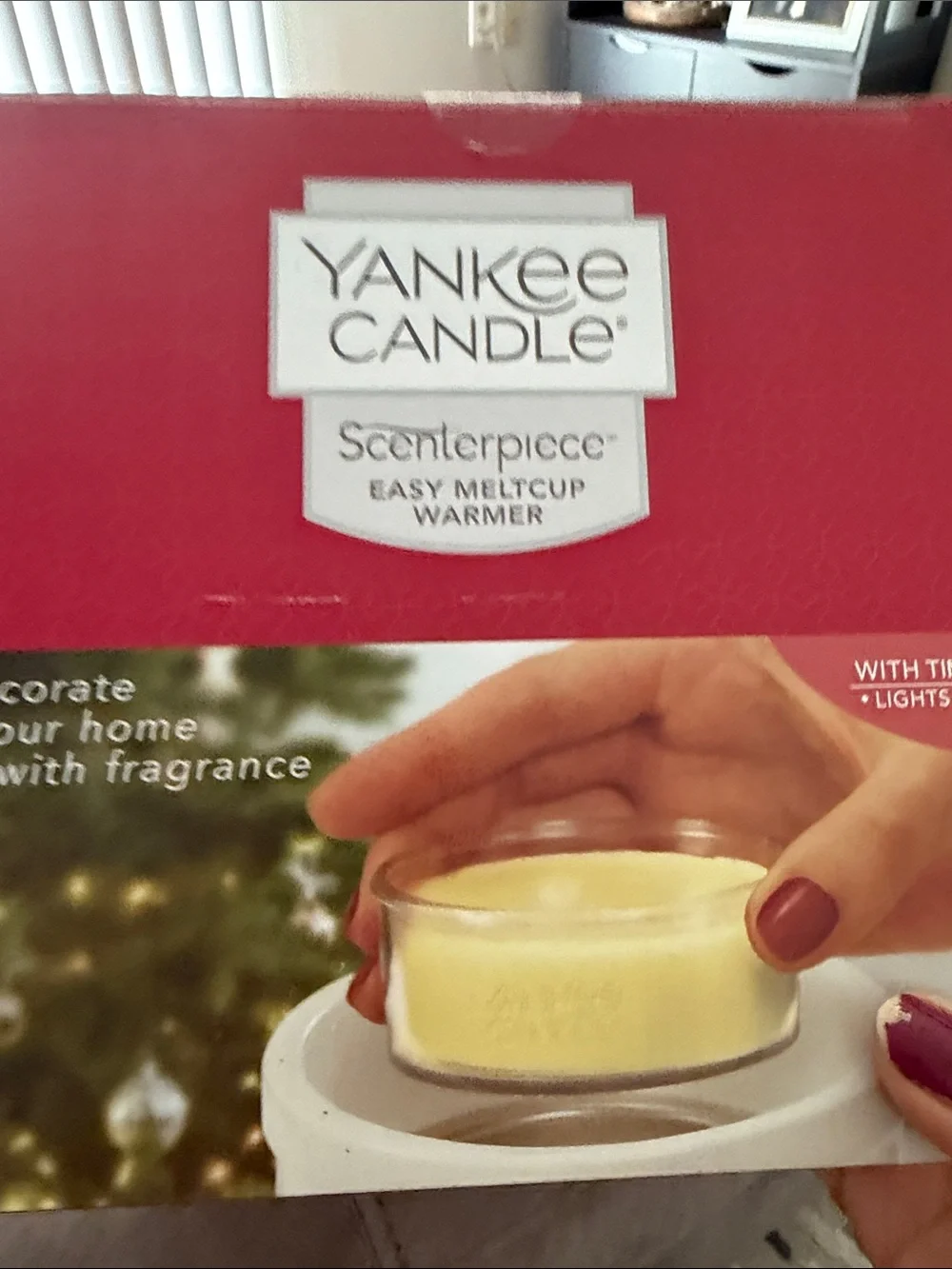Yankee Candle Jack Frost Snowman Scenterpiece Easy Meltcup Warmer Timer Holiday